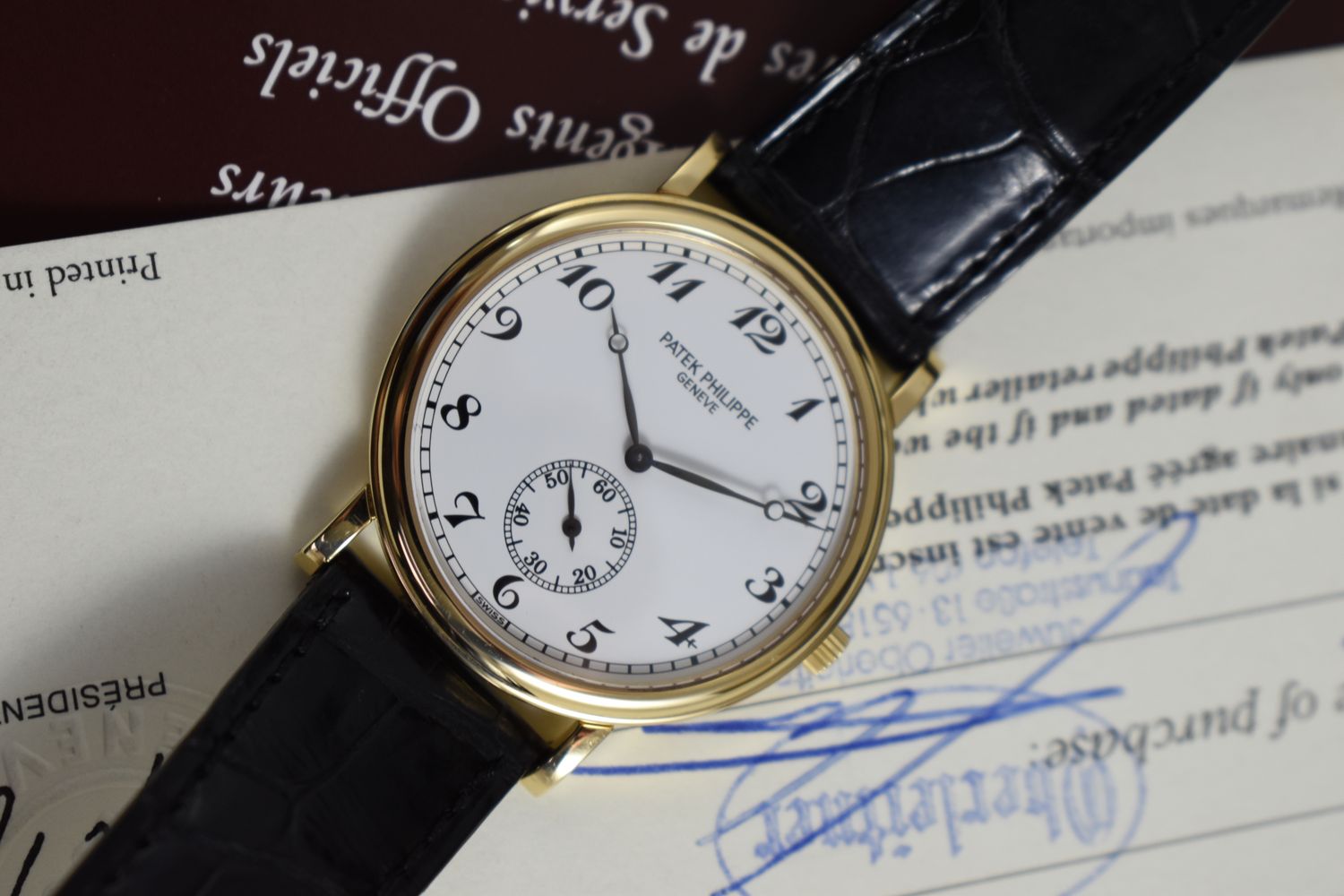 Patek Philippe Calatrava – Ref. 5022j-013, very good – 17/17