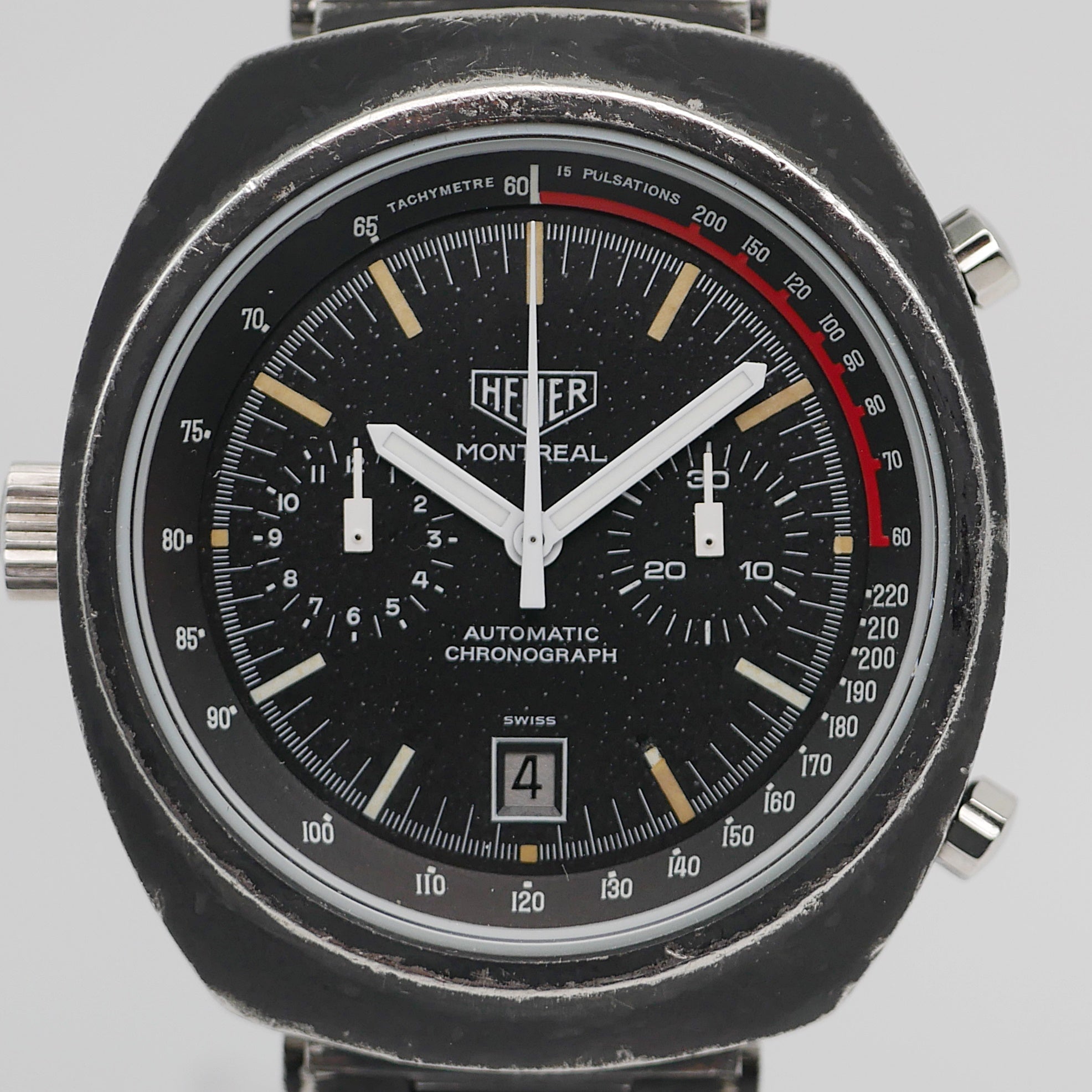 Heuer Montreal Vintage Chronograph – Ref. 110.503, Gut – 6/7