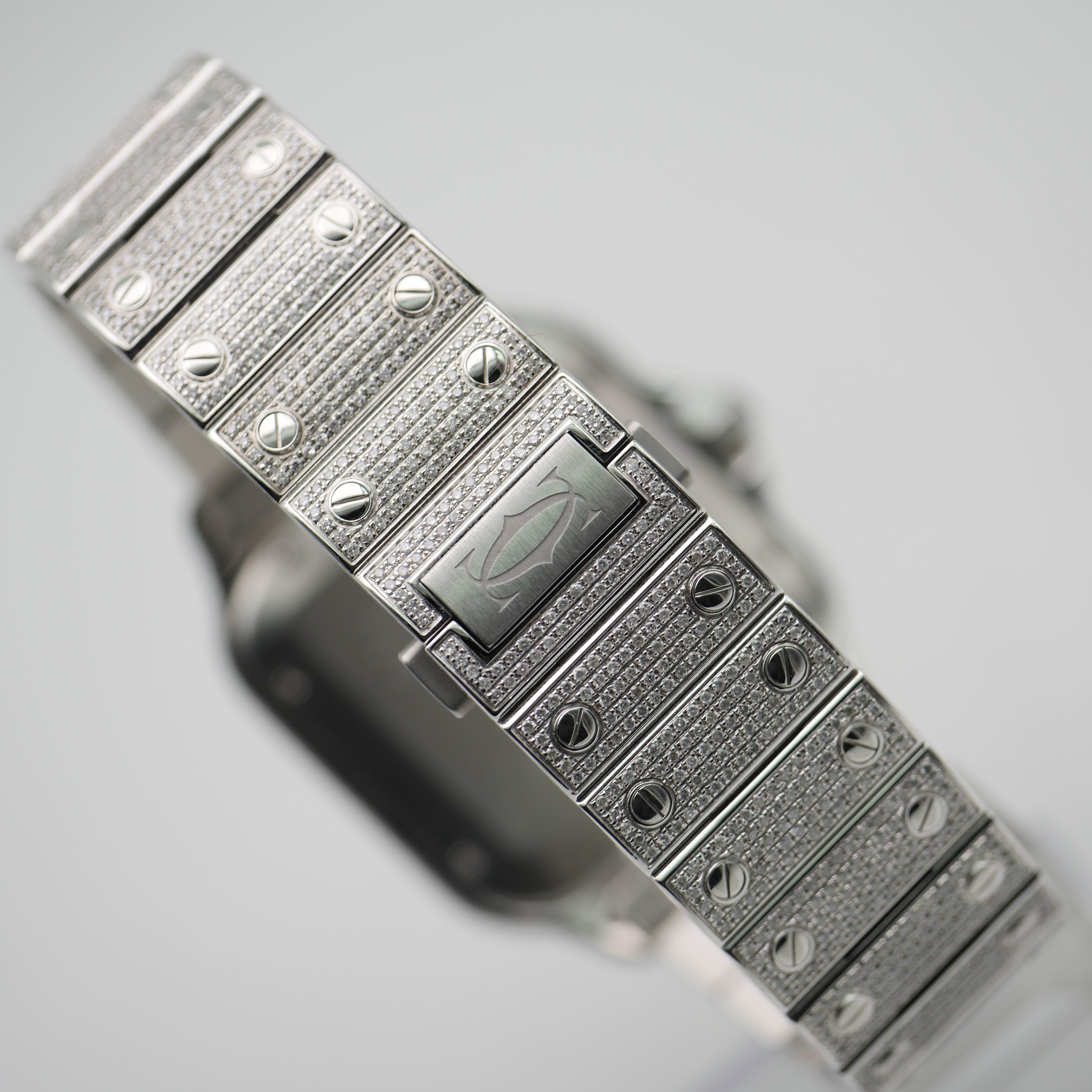 Cartier Santos de Cartier – Ref. WSSA0018, Sehr gut – 7/10