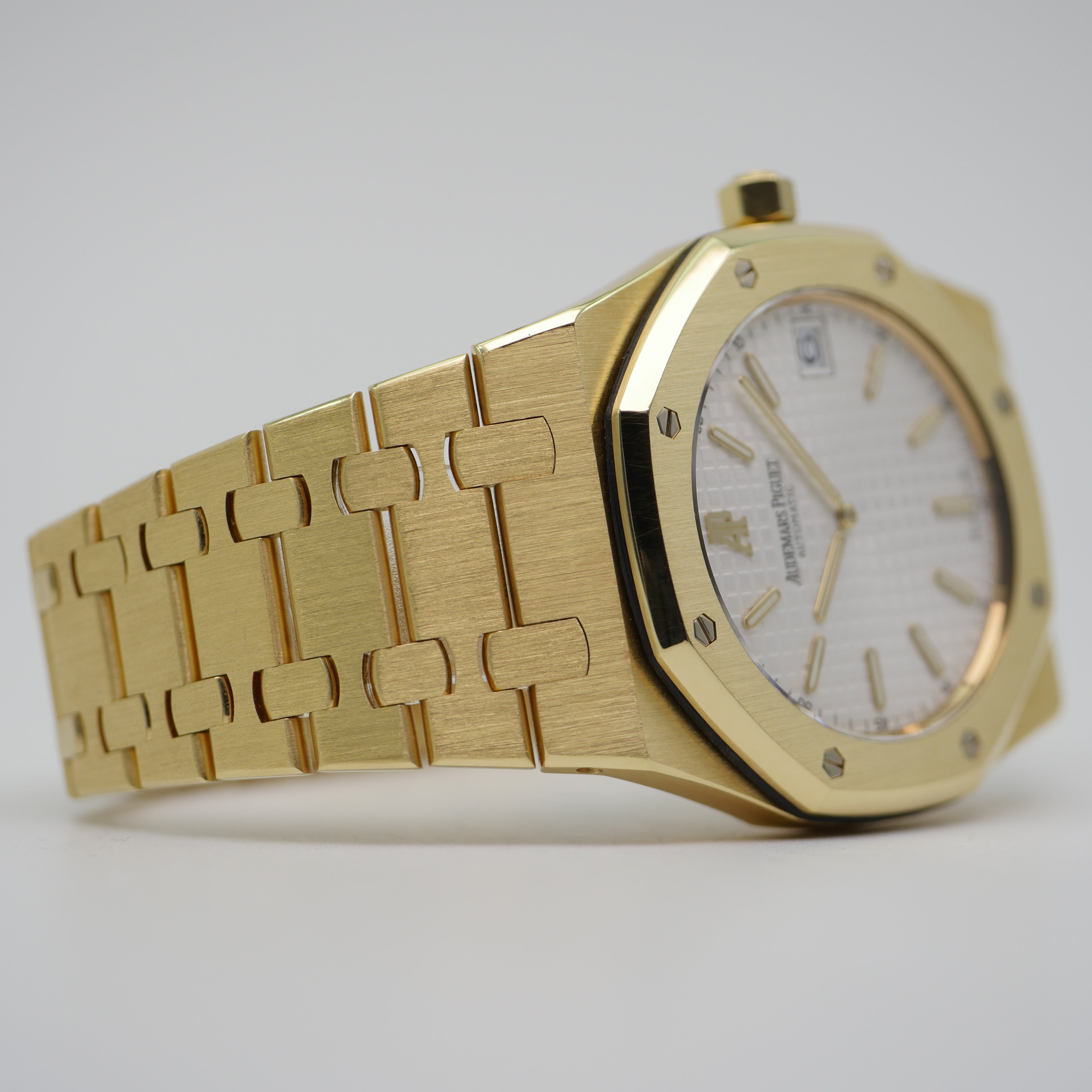 Audemars Piguet Royal Oak – Ref. 15202BA.OO.0944BA.01, Sehr gut – 7/11