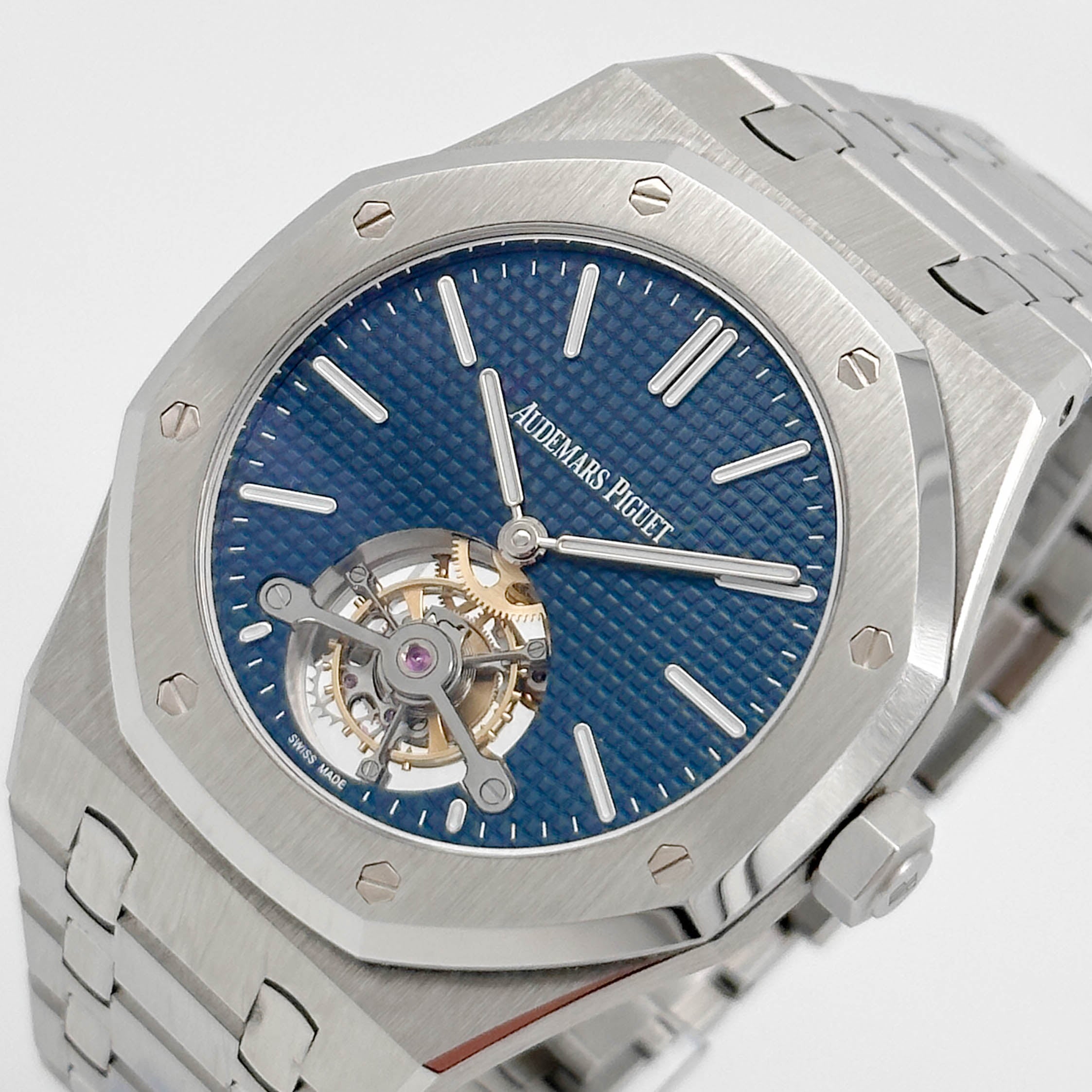 Audemars Piguet Royal Oak Tourbillon – Ref. 26510ST.OO.1220ST.01, Sehr gut – 6/7