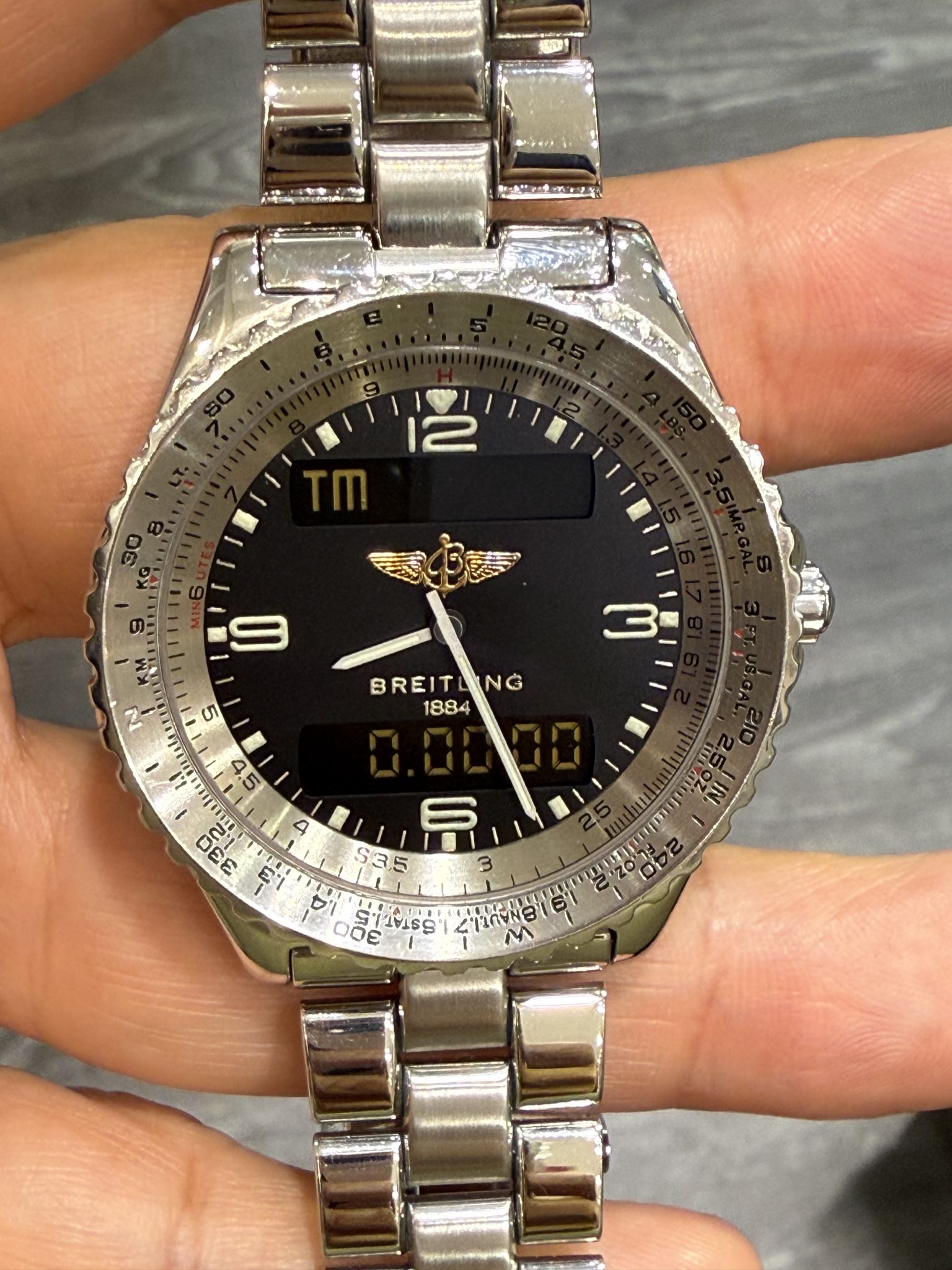 Breitling Chronospace – Ref. A56011, very good – 9/11