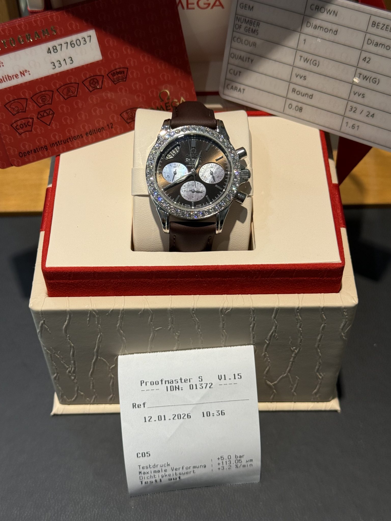 Omega De Ville – Ref. 4877.60.37, Sehr gut – 4/9