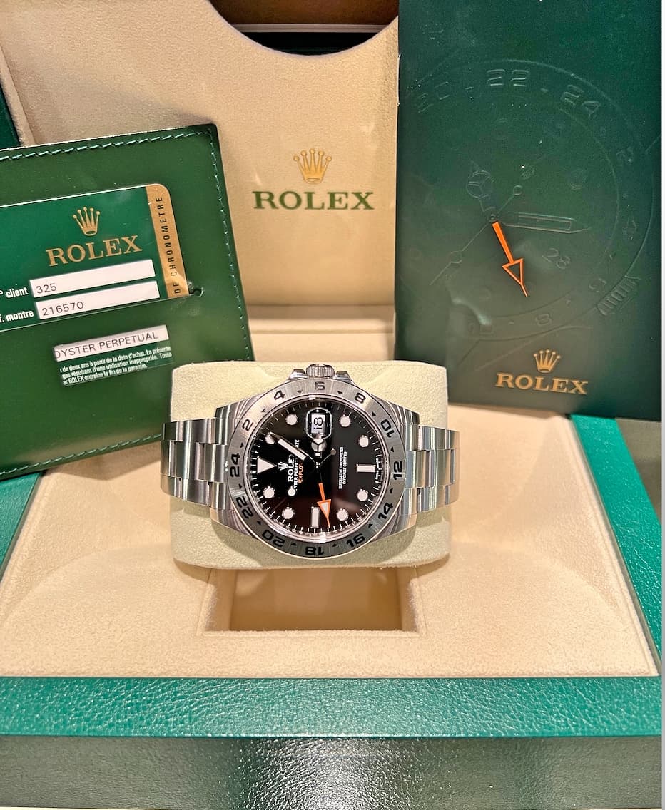 Rolex Explorer II – Ref. 216570 LC325, Sehr gut – Bild 2/6