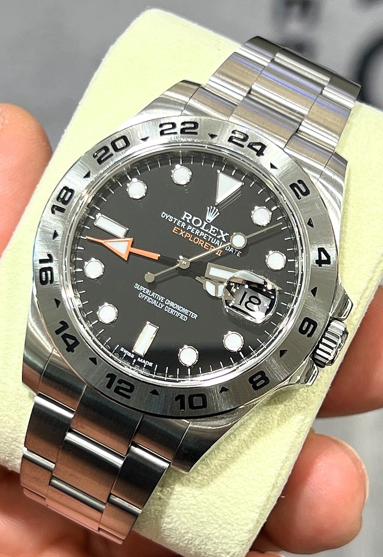 Rolex Explorer II – Ref. 216570 LC325, Sehr gut – 6/6