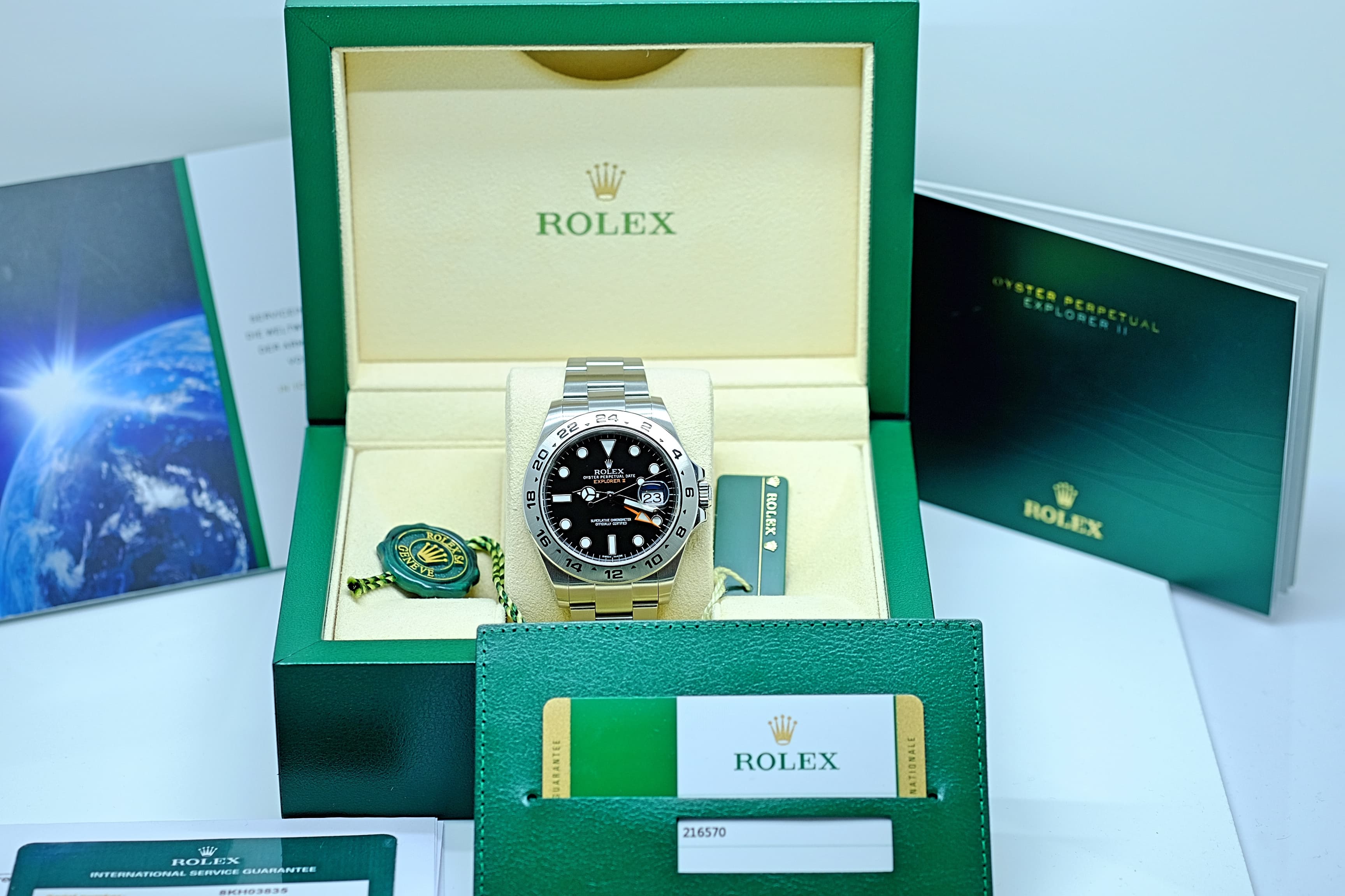 Rolex Explorer II – Ref. 216570 LC100, Sehr gut – Bild 2/8