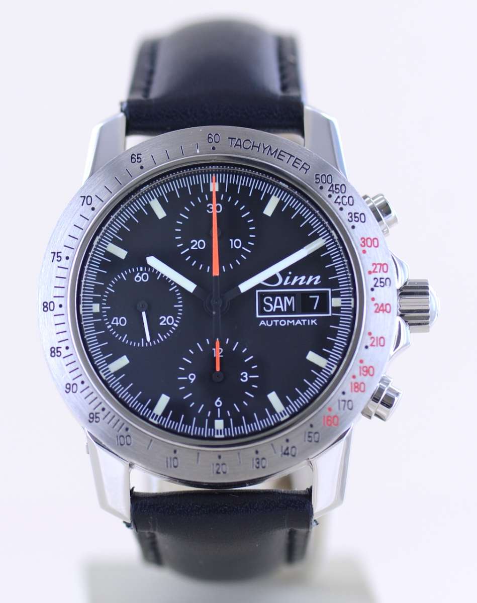 Sinn Autofahrerchronograph Day-Date – Ref. 12824, Sehr gut – 2/3