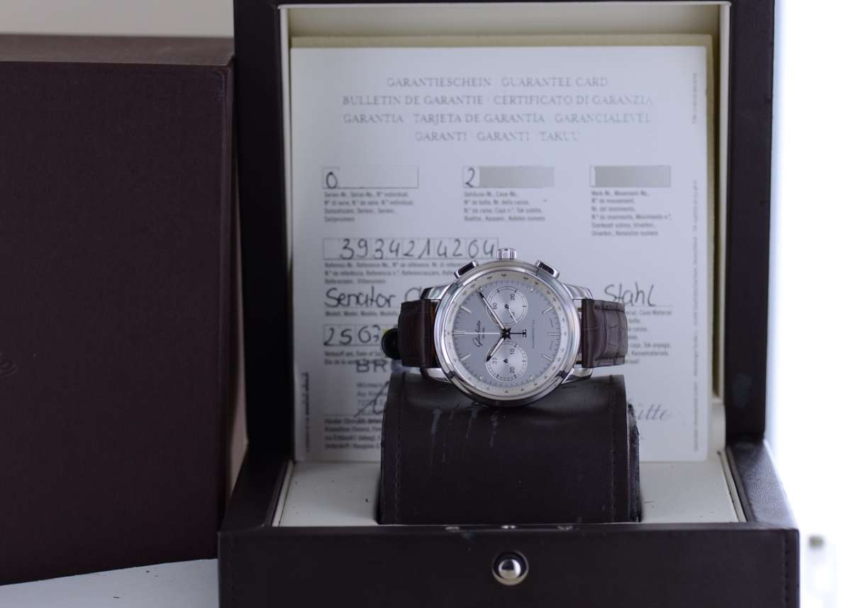 Glashütte Original Senator – Ref. 39-34-21-42-04, Sehr gut – Bild 2/3