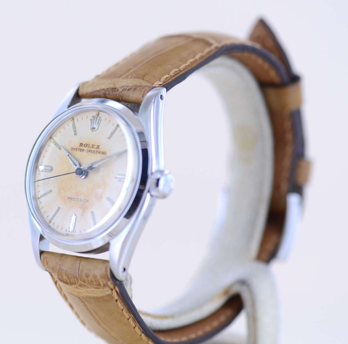 Rolex Speedking – Ref. 6420, very good – 2/3