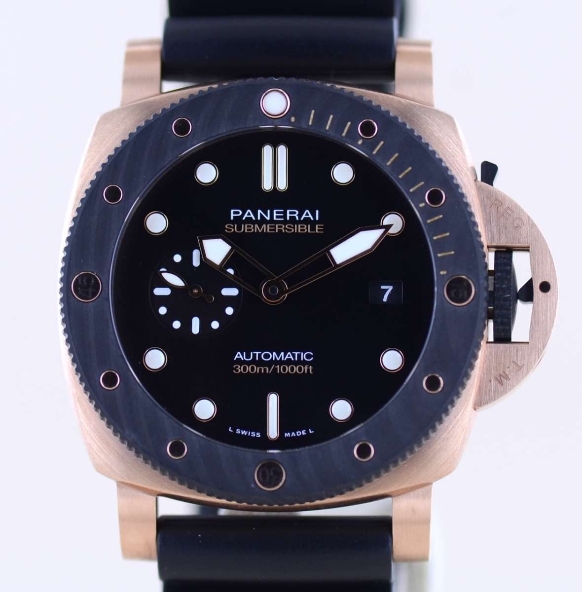 Panerai Submersible – Ref. PAM02070, Sehr gut – Bild 1/3