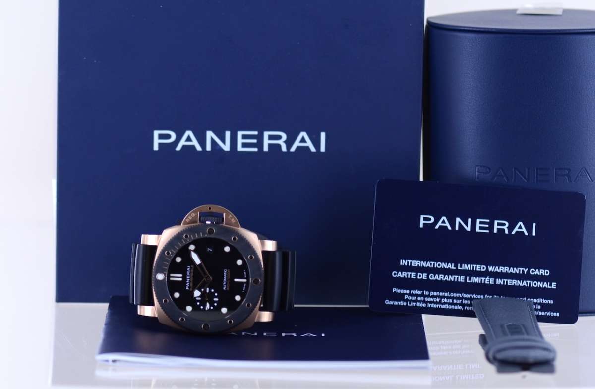 Panerai Submersible – Ref. PAM02070, Sehr gut – Bild 2/3