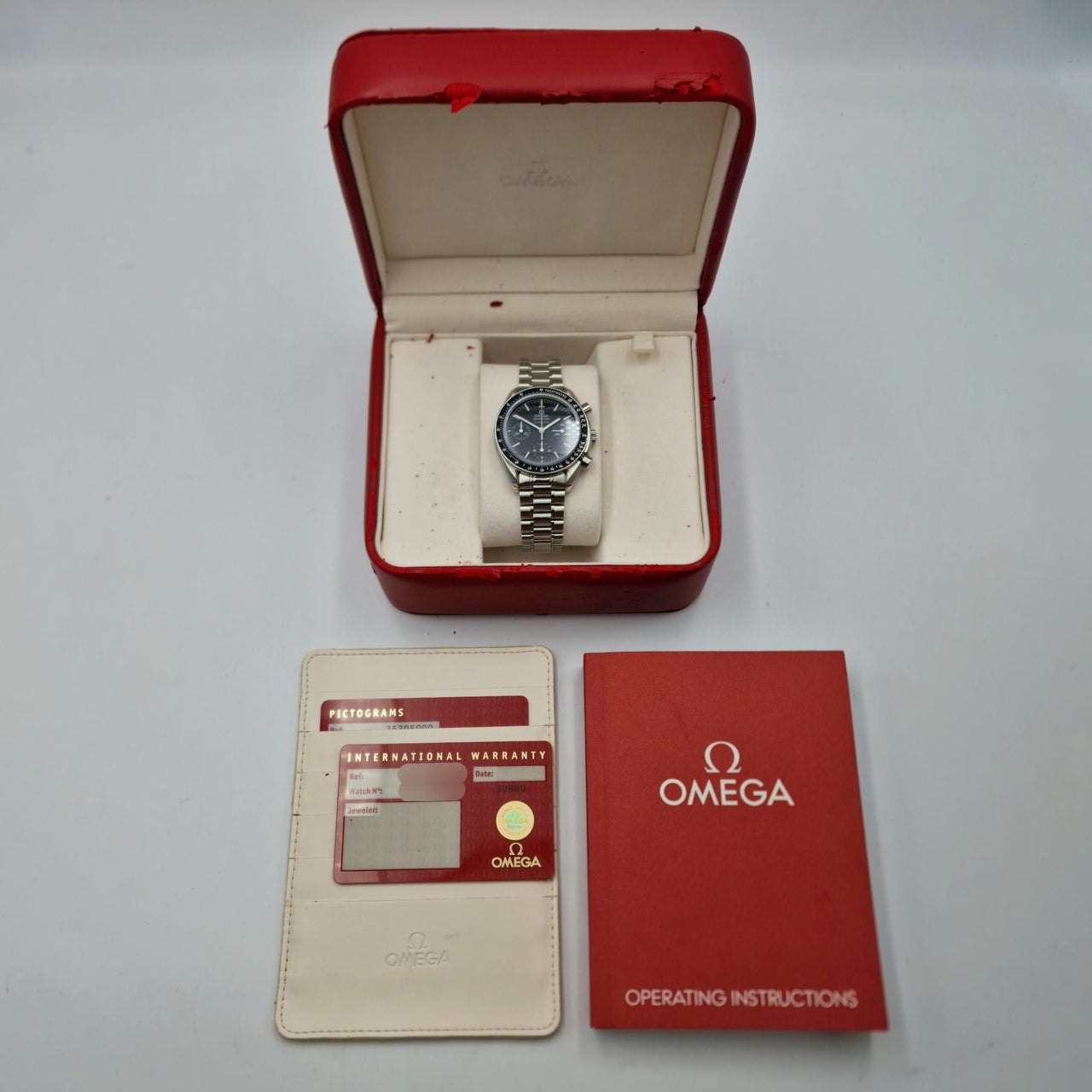 Omega Speedmaster Reduced – Ref. 35395000, Gut – 10/10