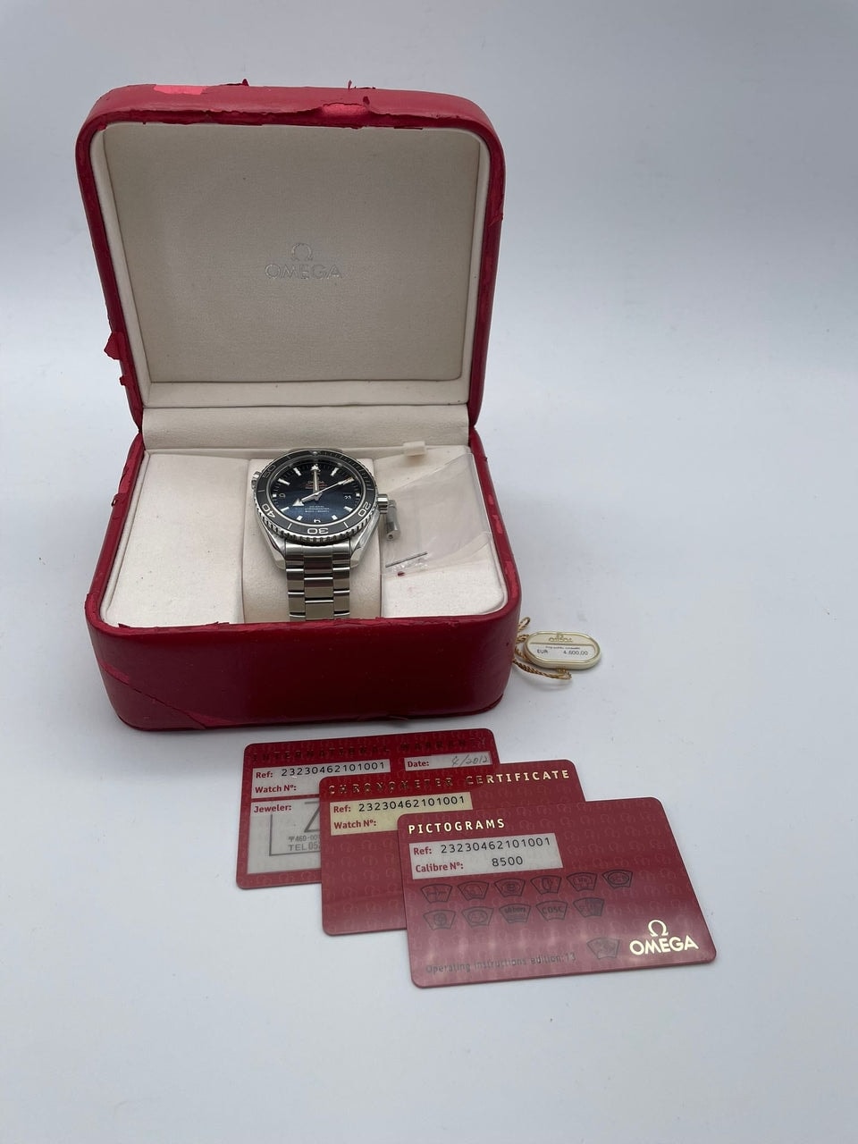 Omega Seamaster Planet Ocean – Ref. 23230462101001, Sehr gut – 10/10