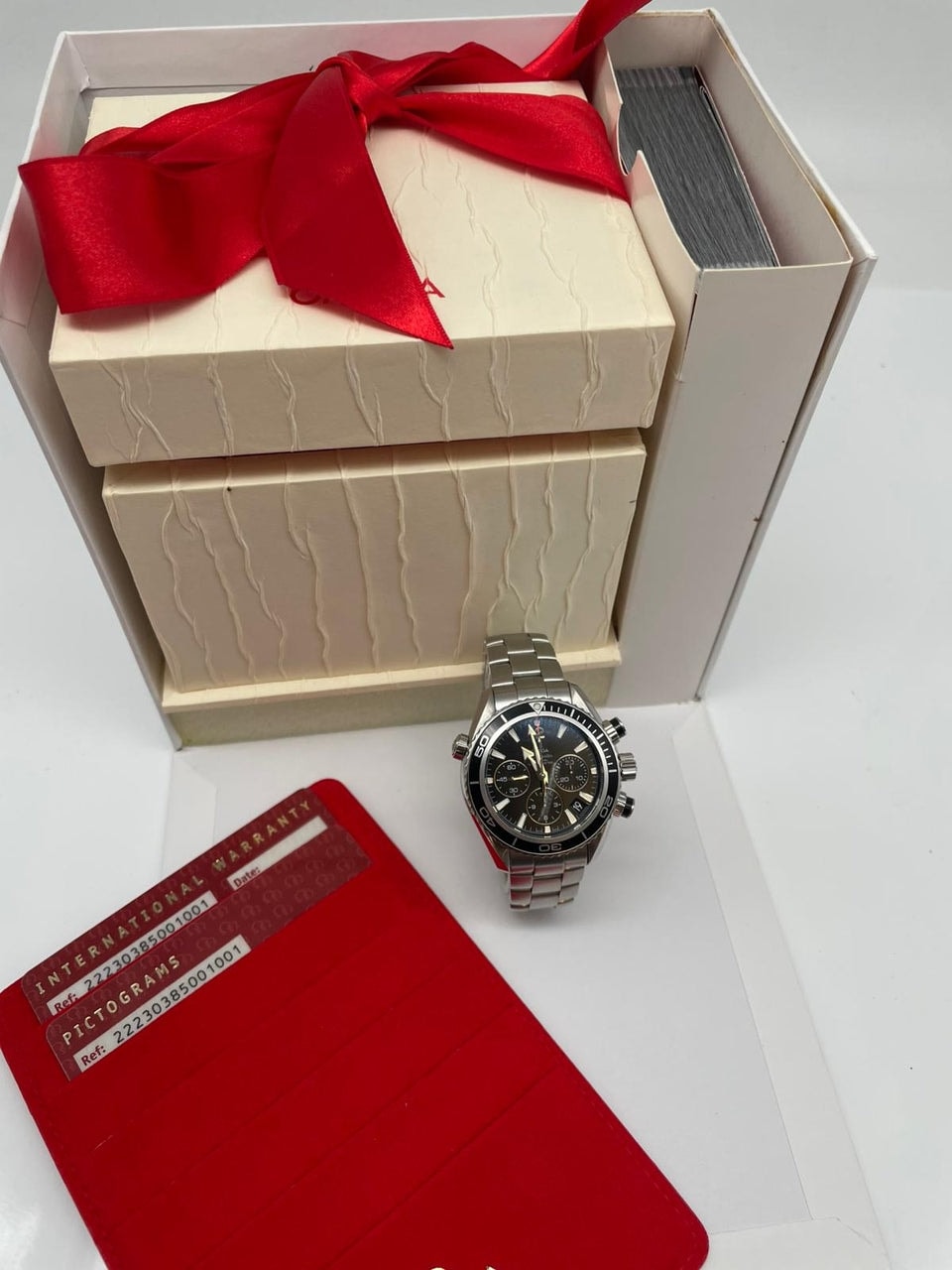 Omega Seamaster Planet Ocean – Ref. 22230385001001, Sehr gut – 9/10