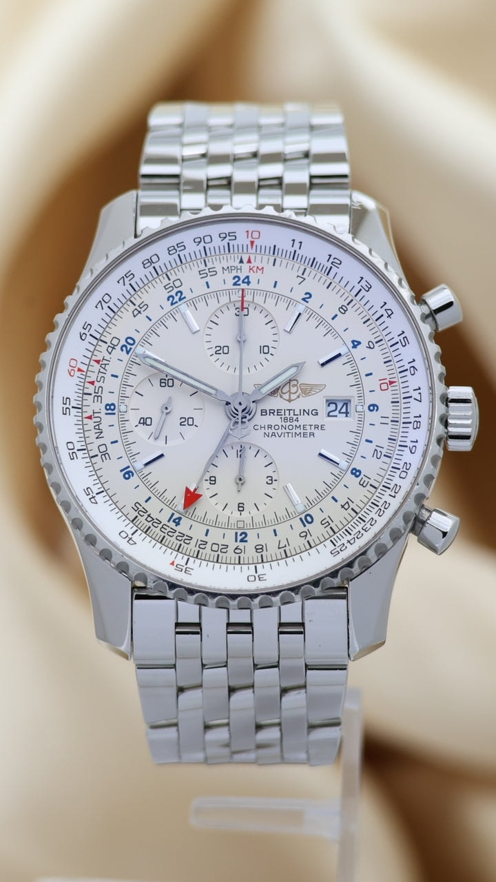 Breitling Navitimer – Ref. A24322, very good – 1/9