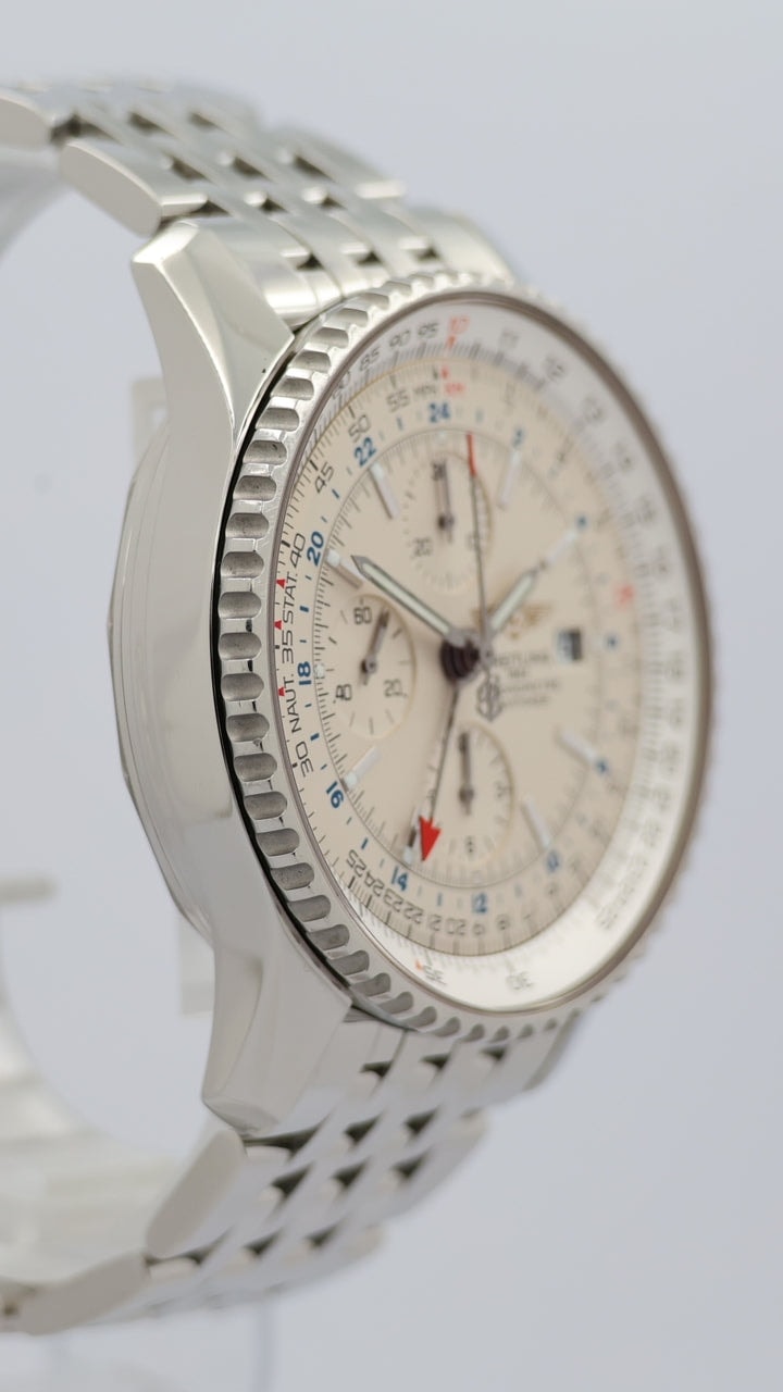 Breitling Navitimer – Ref. A24322, very good – 4/9