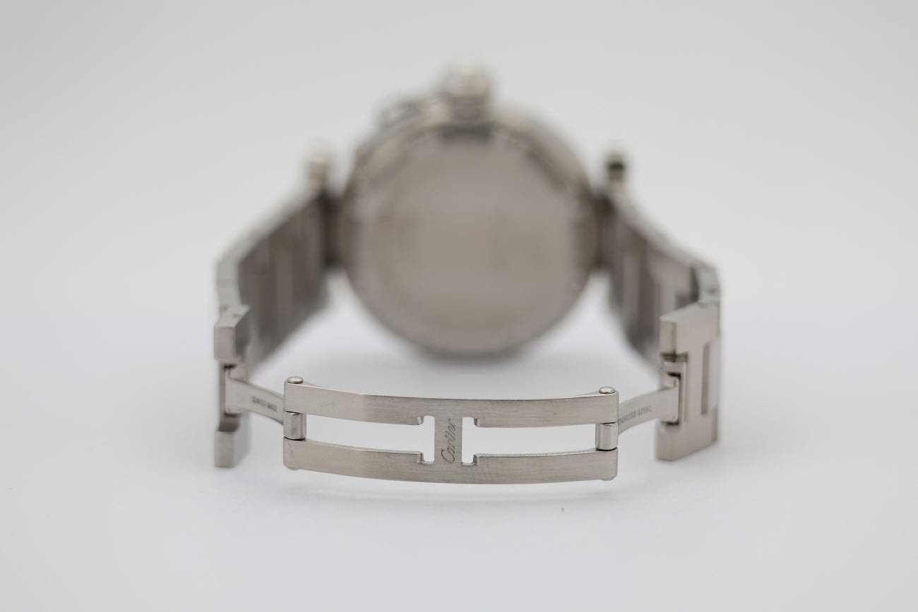 Cartier Pasha – Ref. W31043M7, very good – 6/9