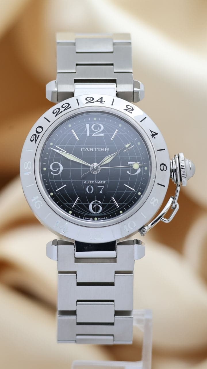 Cartier Pasha – Ref. W31049M7, Sehr gut