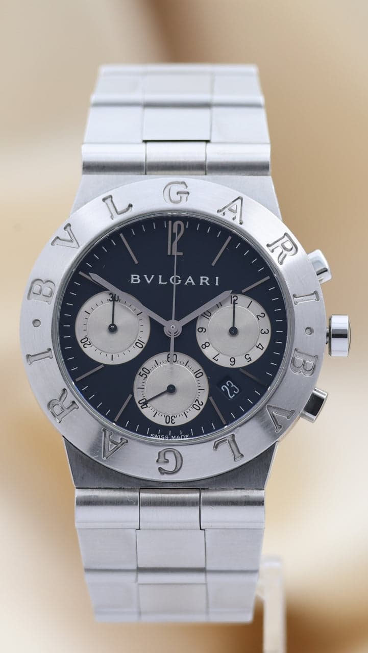 Bulgari Diagono Automatik 38mm Ch35s – Ref. CH35S, Sehr gut – Bild 1/9