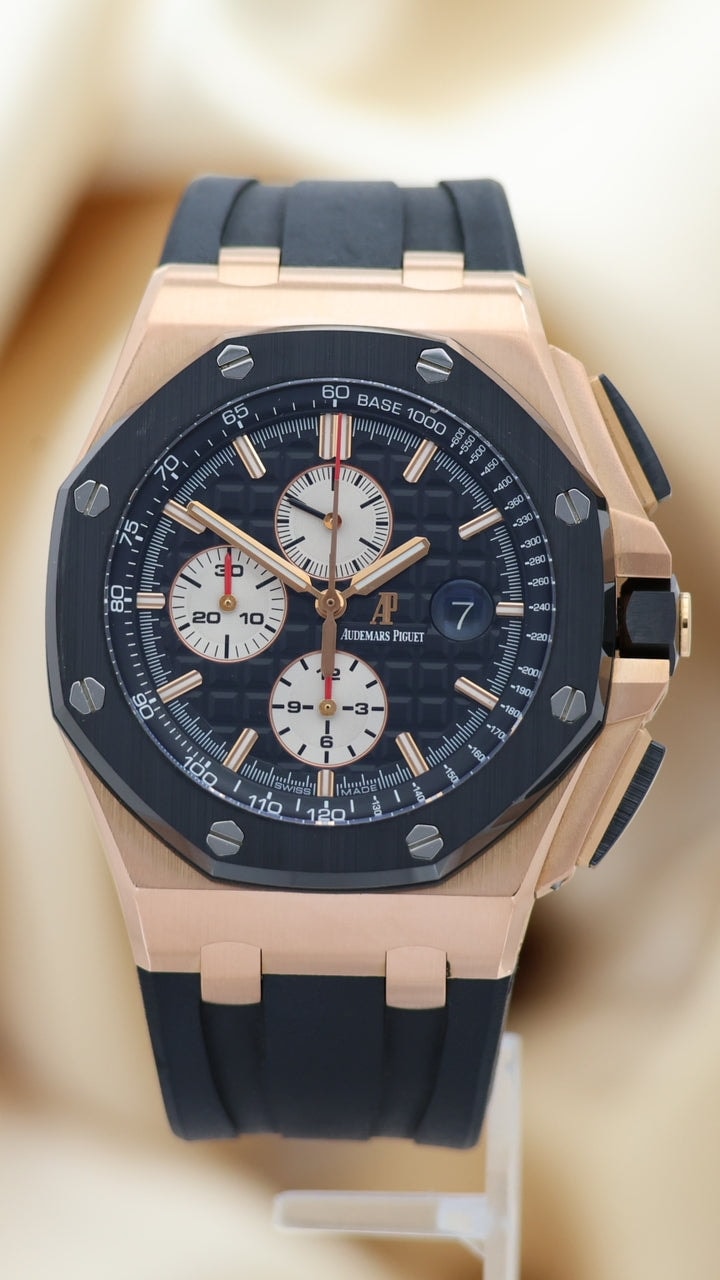 Audemars Piguet Royal Oak Offshore Chronograph – Ref. 26401RO, Sehr gut – 1/9