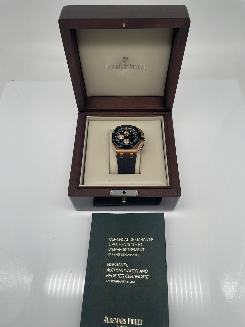 Audemars Piguet Royal Oak Offshore Chronograph – Ref. 26401RO, Sehr gut – 7/9