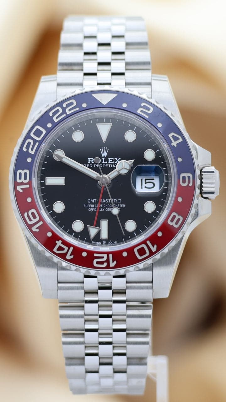 Rolex GMT-Master II – Ref. 126710BLRO, very good – Image 1/10