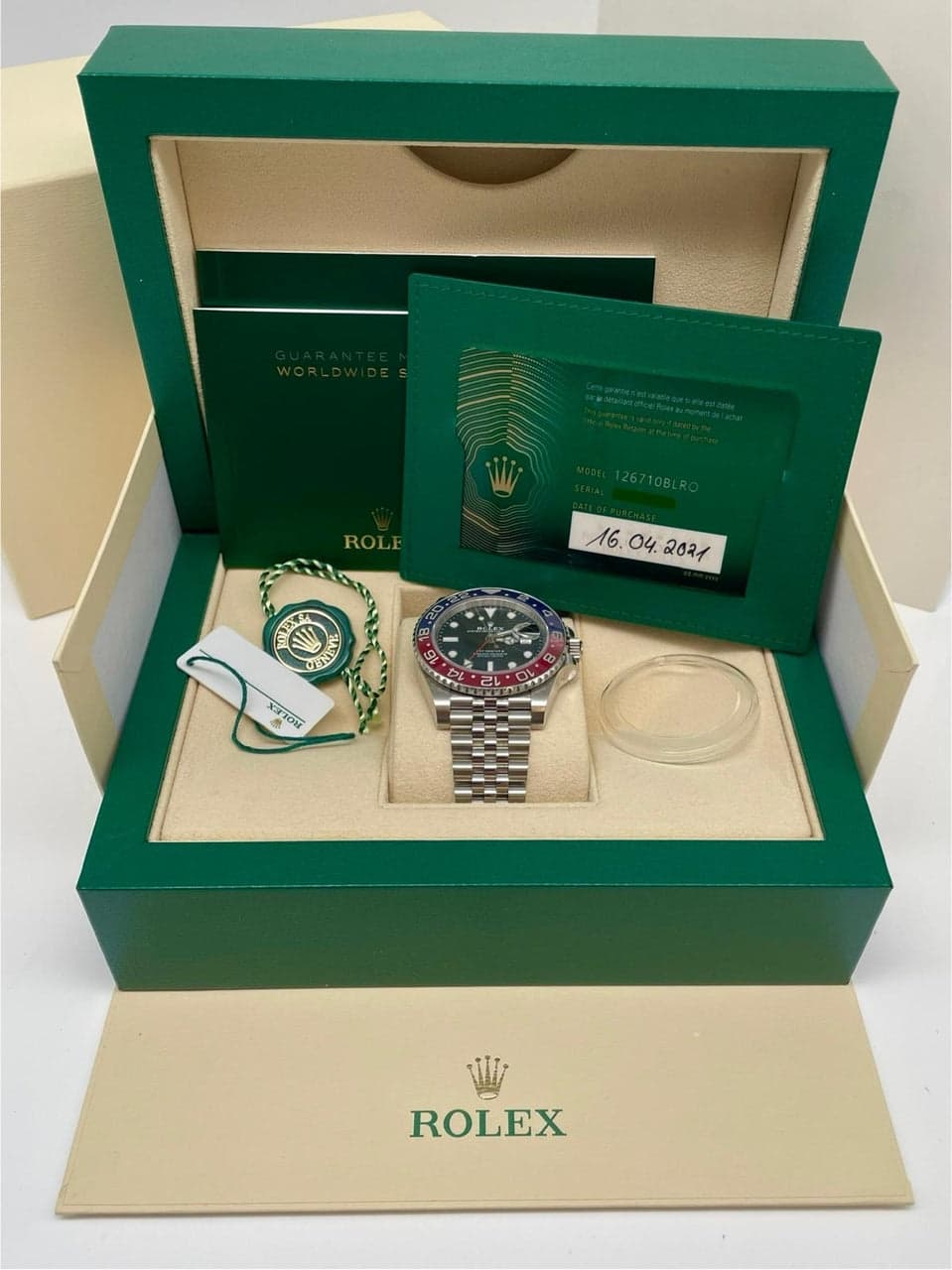 Rolex GMT-Master II – Ref. 126710BLRO, Sehr gut – Bild 2/10