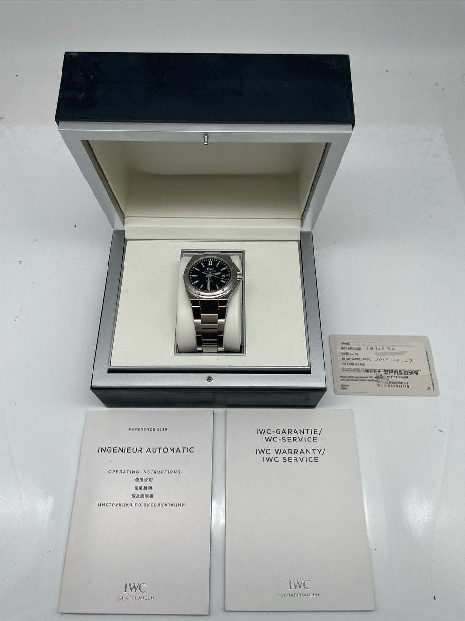 IWC Ingenieur – Ref. IW323902, very good – 5/10