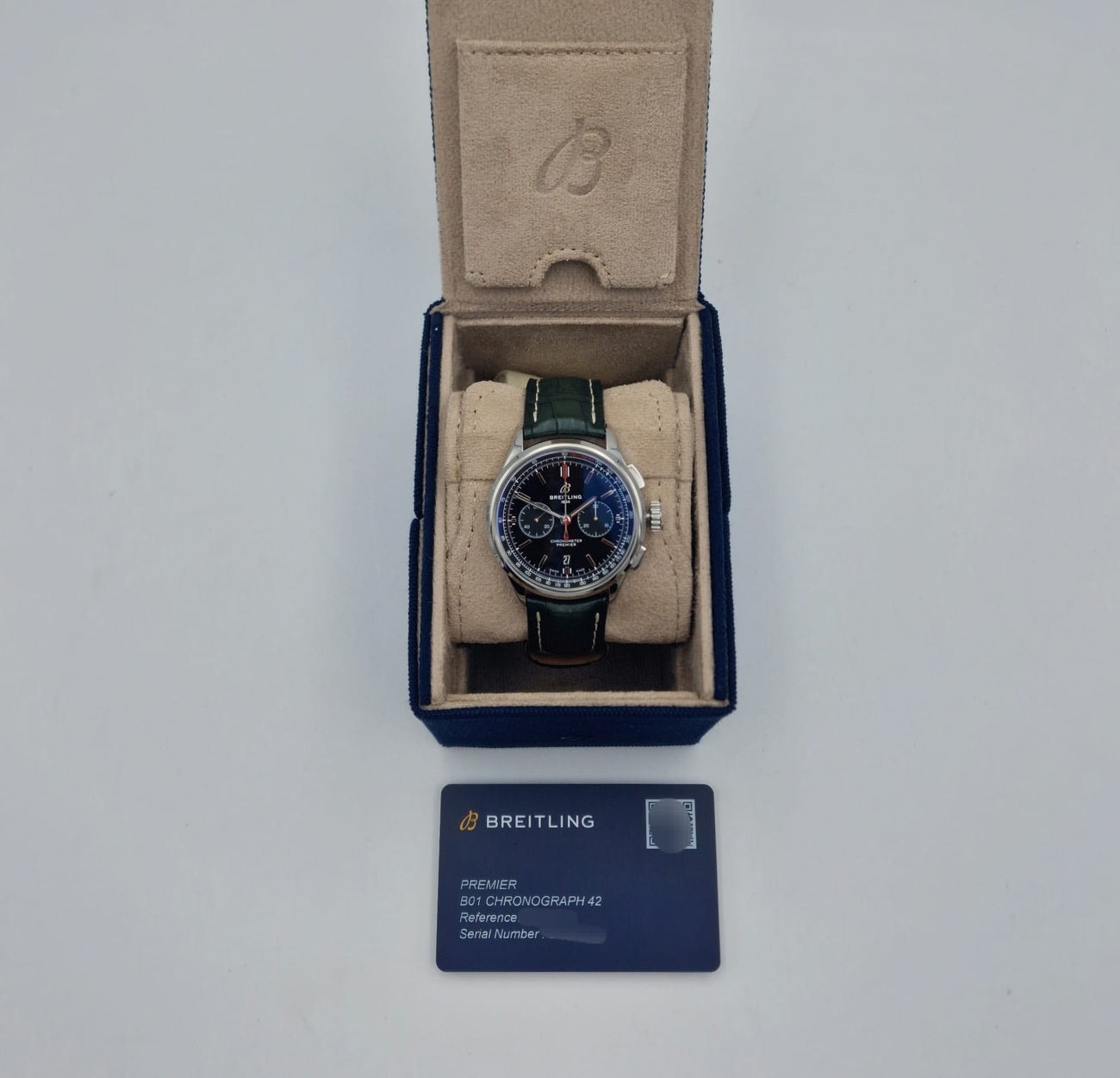 Breitling Premier – Ref. AB0118, very good – 10/10