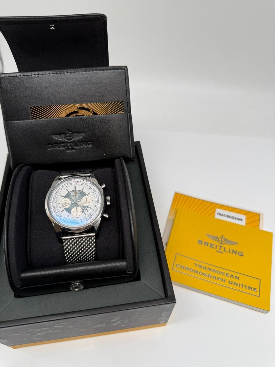 Breitling Transocean – Ref. AB0510, Sehr gut – 10/10