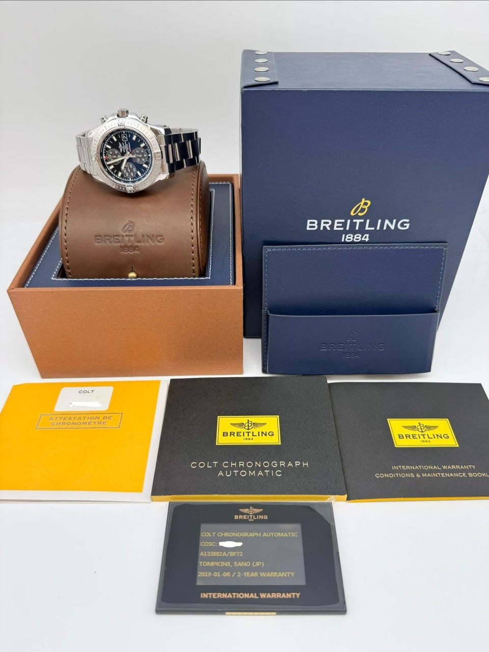 Breitling Colt – Ref. A13388, very good – 10/10