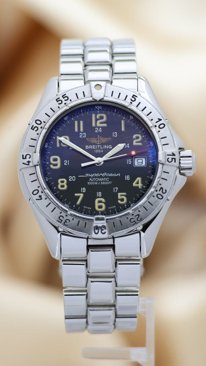Breitling Superocean – Ref. A17040, very good – Image 1/9