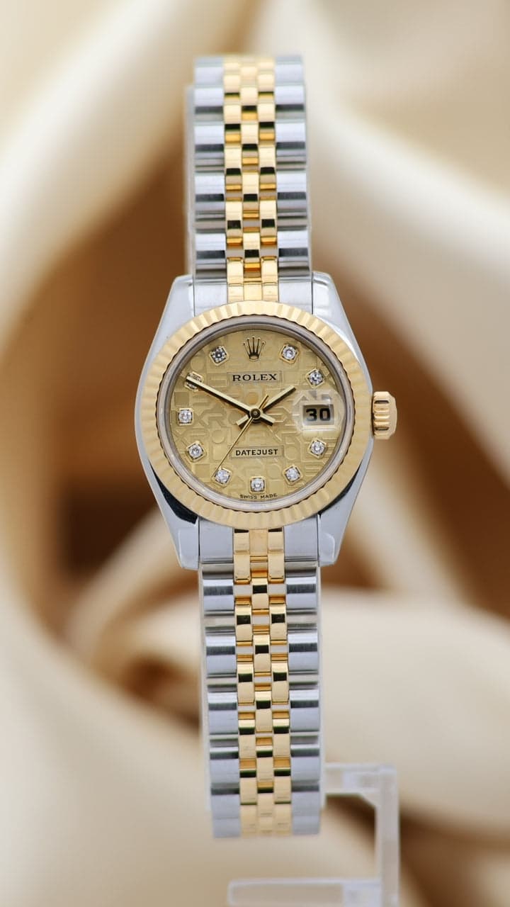 Rolex Lady-Datejust – Ref. 179173G, Sehr gut – Bild 1/9