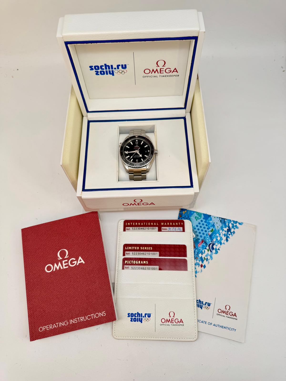 Omega Seamaster Planet Ocean – Ref. 52230462101001, Sehr gut – 9/10