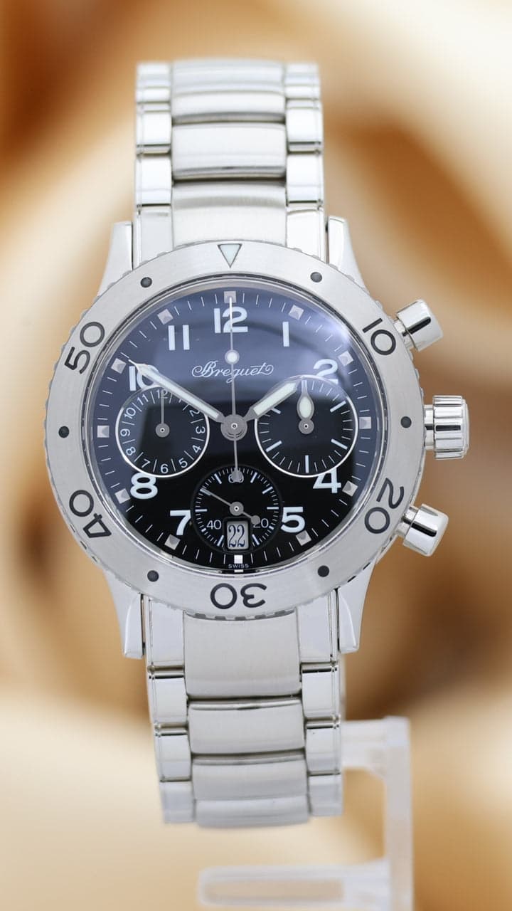 Breguet Pilot – Ref. 4820ST, Sehr gut – Bild 1/10