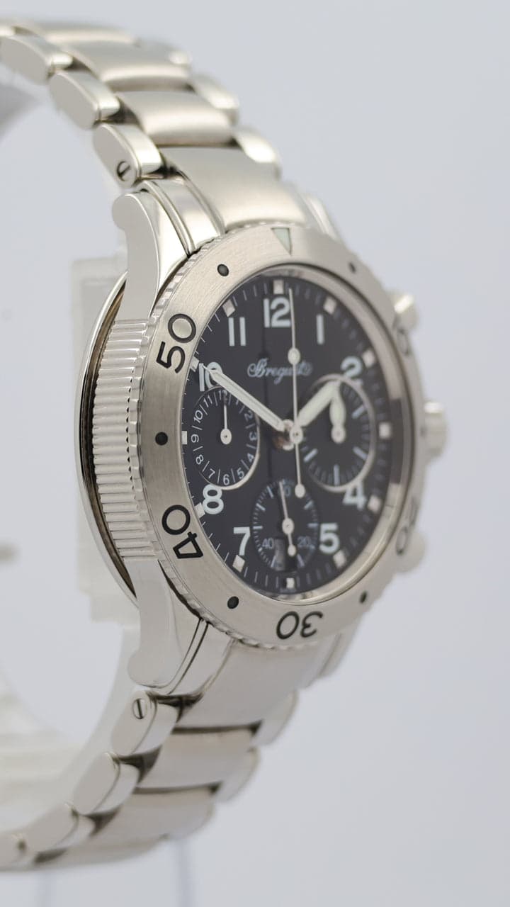 Breguet Pilot – Ref. 4820ST, very good – Image 2/10