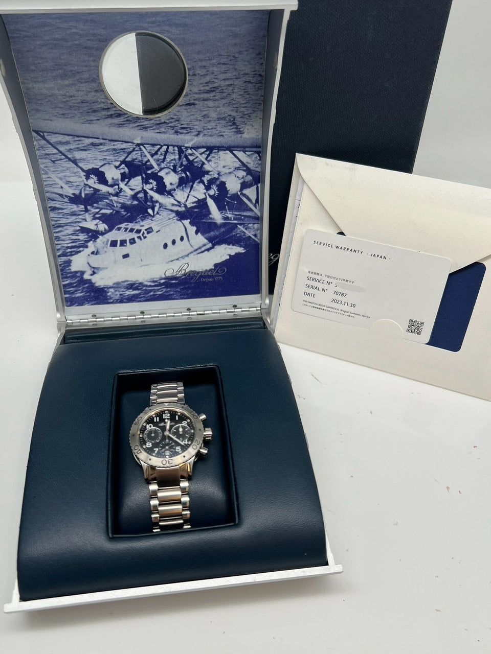 Breguet Pilot – Ref. 4820ST, very good – 10/10