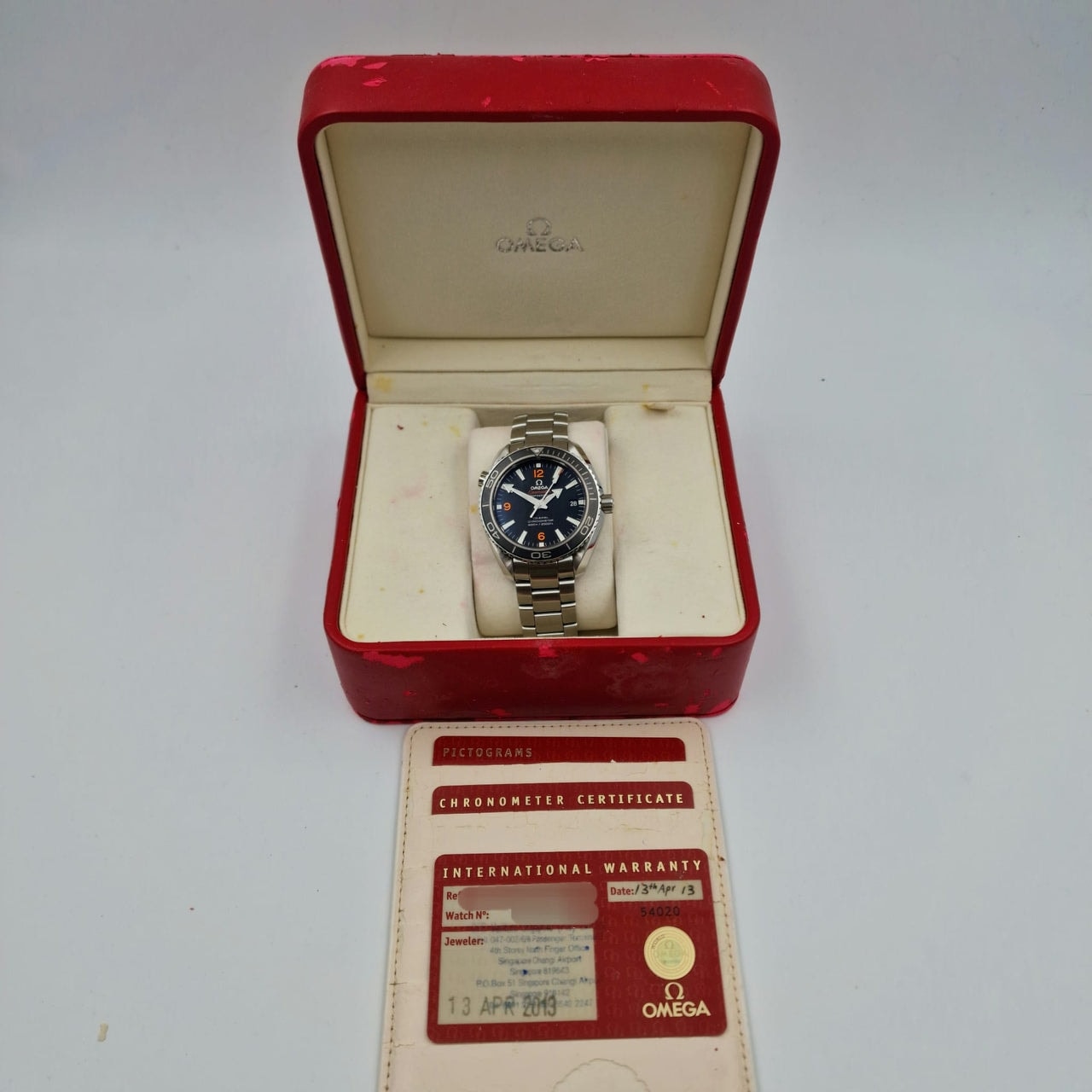 Omega Seamaster Planet Ocean – Ref. 23230422101003, Sehr gut – 10/10