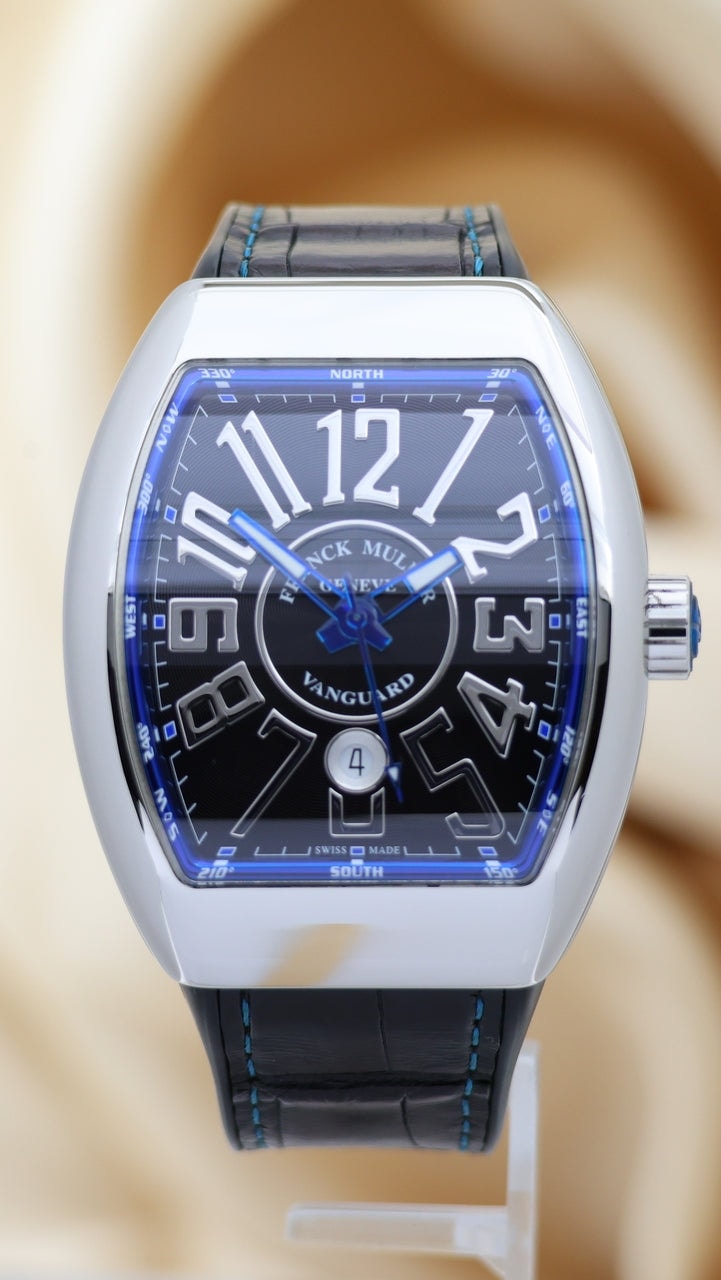Franck Muller Vanguard – Ref. V45SCDTACNR, very good – 1/10