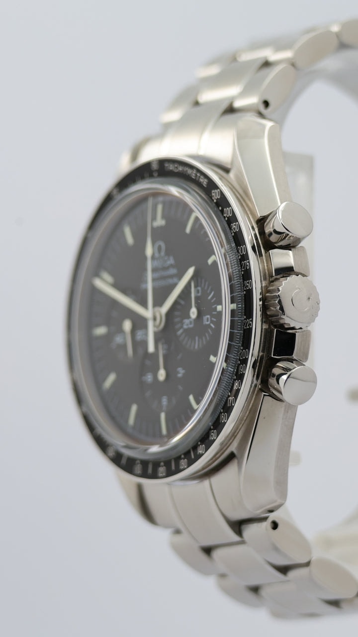 Omega Speedmaster Moonwatch – Ref. 35735000, Sehr gut – 8/9