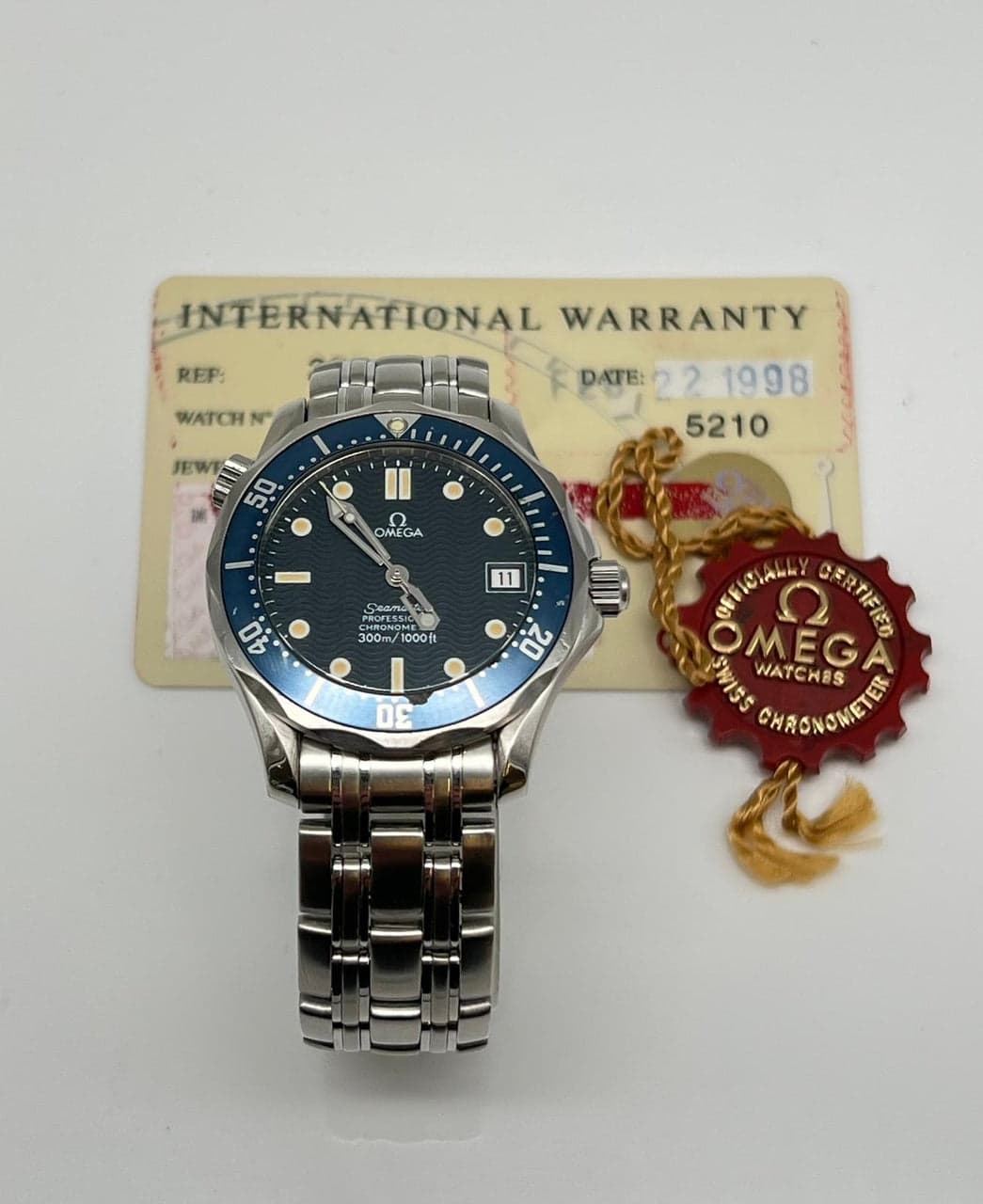 Omega Seamaster Diver 300M – Ref. 25518000, Gut – Bild 2/10