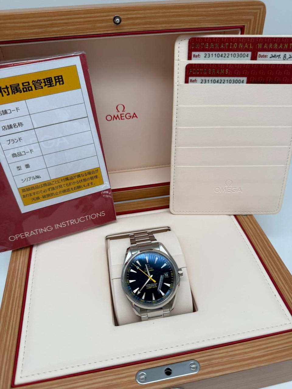 Omega Aqua Terra – Ref. 23110422103004, Sehr gut – 9/10