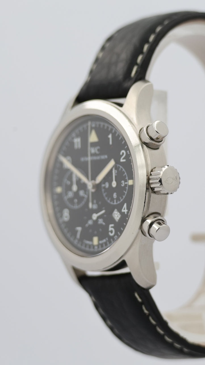 IWC Chronograph – Ref. 3741, very good – 4/9