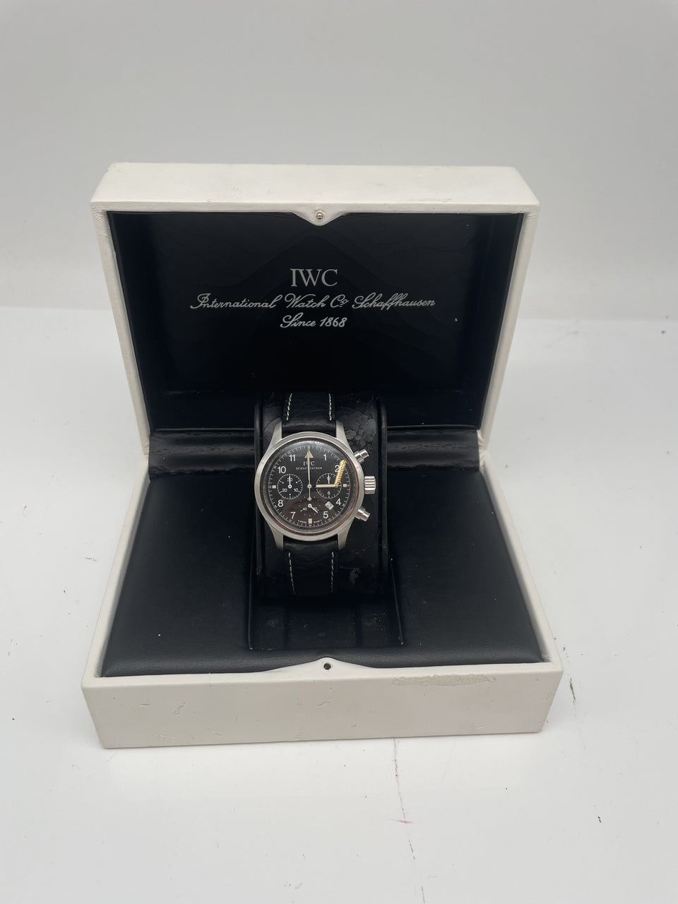 IWC Chronograph – Ref. 3741, very good – 8/9