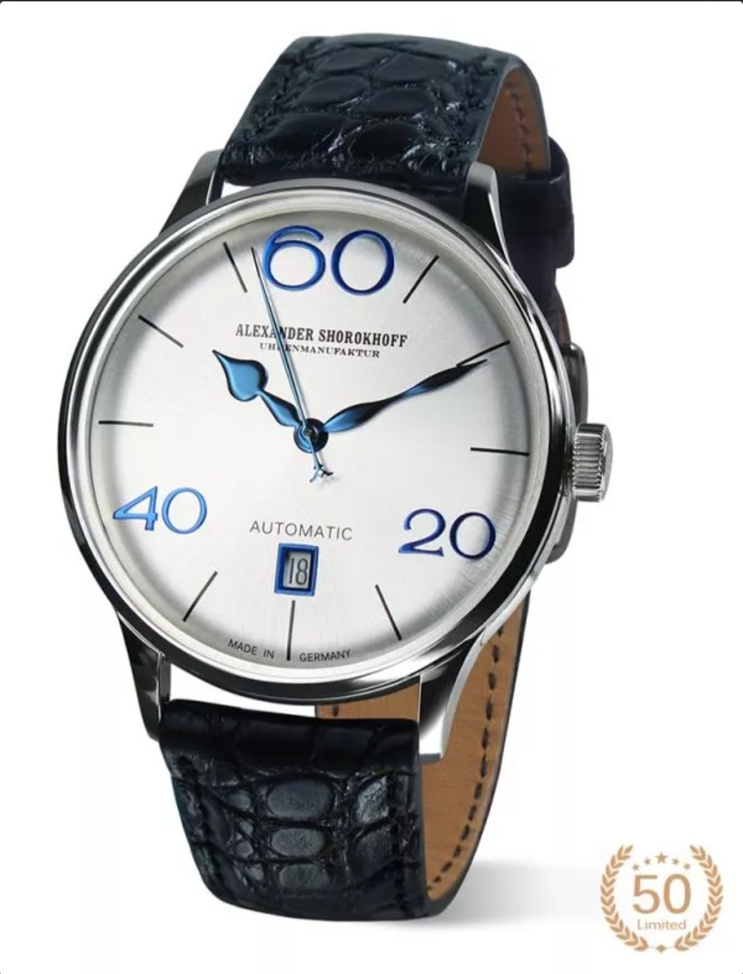 Alexander Shorokhoff Sixtythree Silver – Ref. AS.LA02-1, New – 4/5