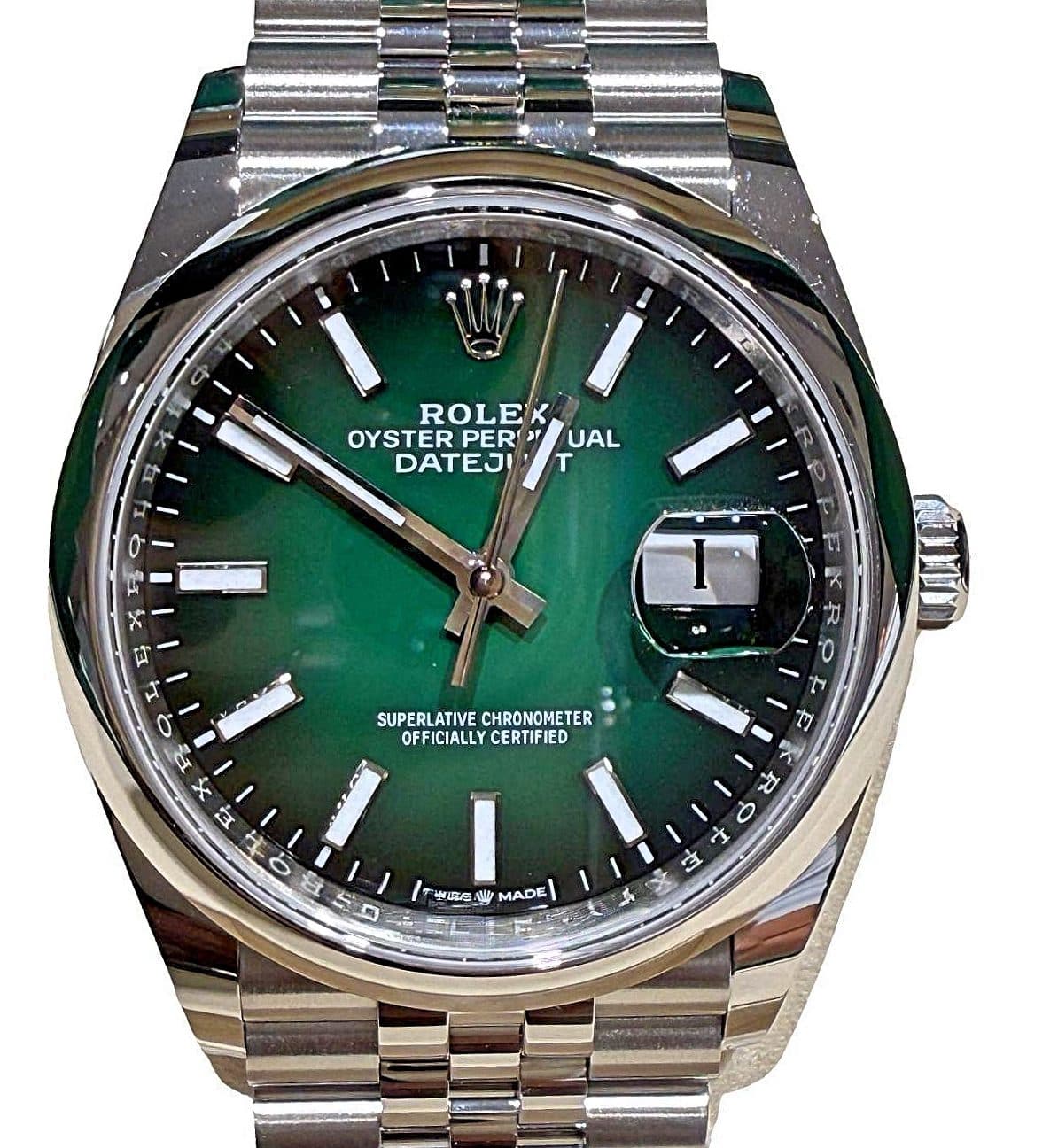 Rolex Datejust 36 – Ref. 126200 LC100, Gut – Bild 1/11