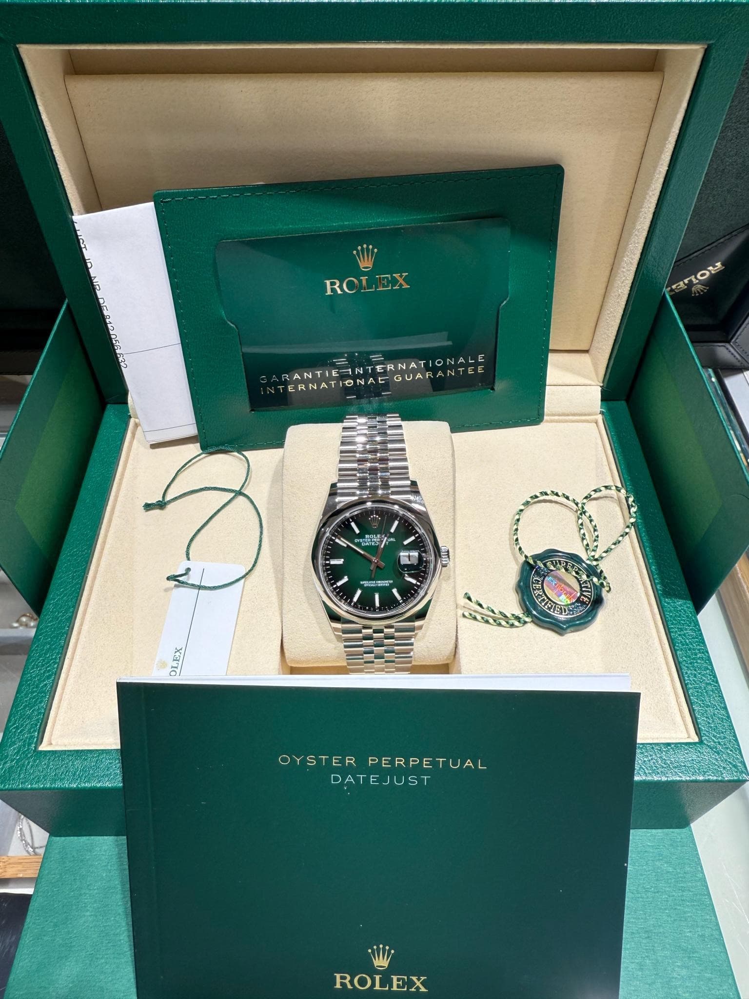 Rolex Datejust 36 – Ref. 126200 LC100, good – Image 2/11