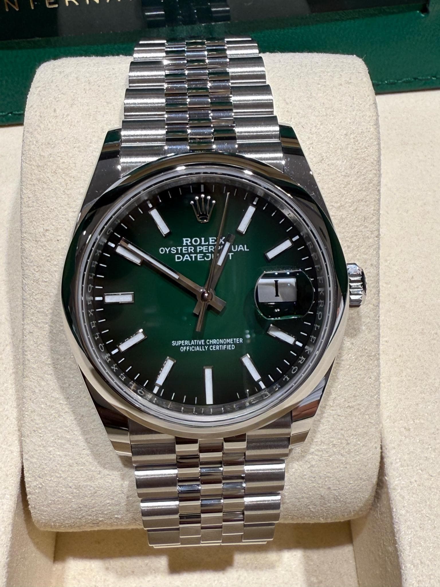 Rolex Datejust 36 – Ref. 126200 LC100, Gut – Bild 2/11