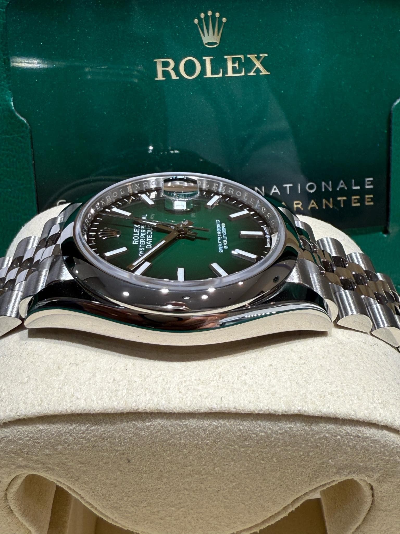 Rolex Datejust 36 – Ref. 126200 LC100, good – Image 2/11