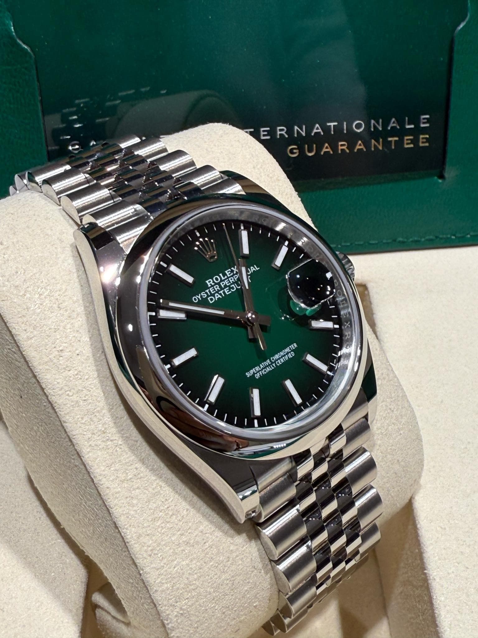 Rolex Datejust 36 – Ref. 126200 LC100, good – Image 2/11